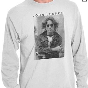White John Lennon Shirt